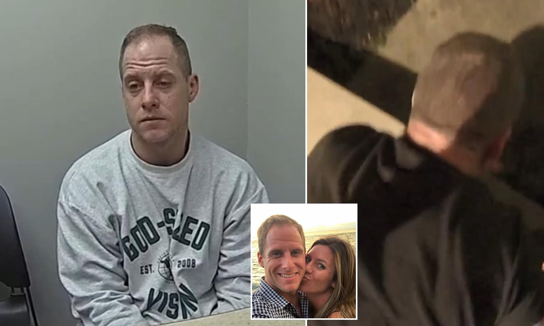 Bodycam footage of ex-American Idol contestant after he allegedly murdered wife shows him crying